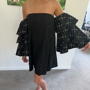 Caroline constas black tube dress size XS